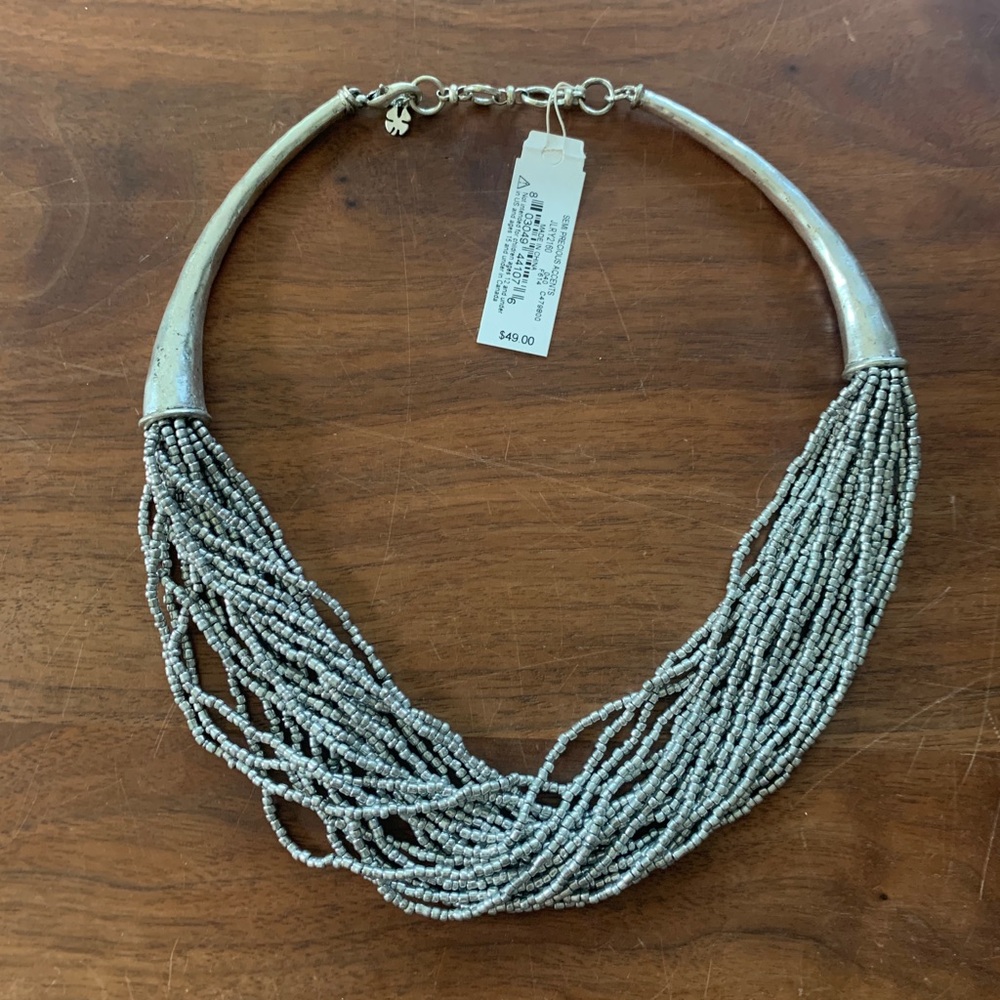 NWT Lucky Brand metal necklace